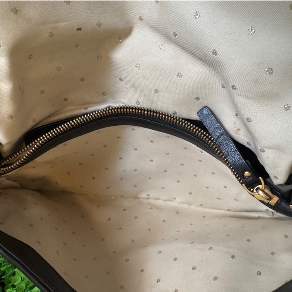 Kate Spade Paola El Morocco Gold/Silver Bow Sequined Clutch Purse - Picture 12 of 13